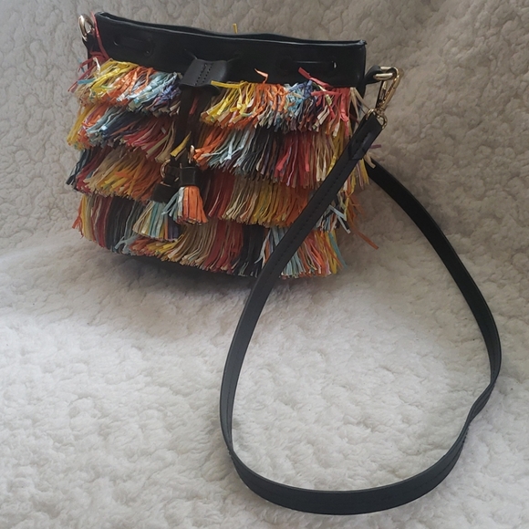 Fun bag alert! Multi-color Zara shoulder bag - Picture 4 of 4